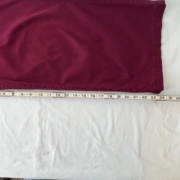 a.n.a., A New Approach, Ankle Pants, Straight Leg, Berry Red, Size 12, EC! - Picture 10 of 13